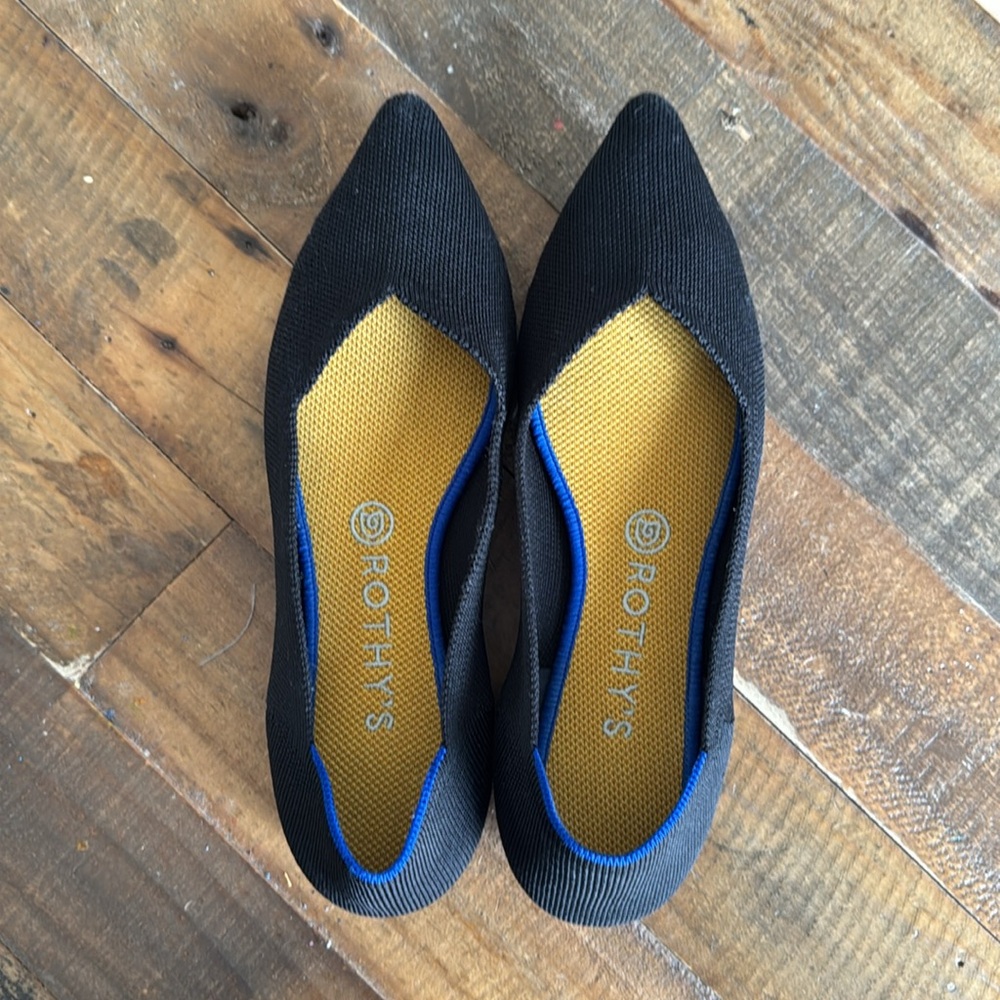 Rothy's Women's Black Flats